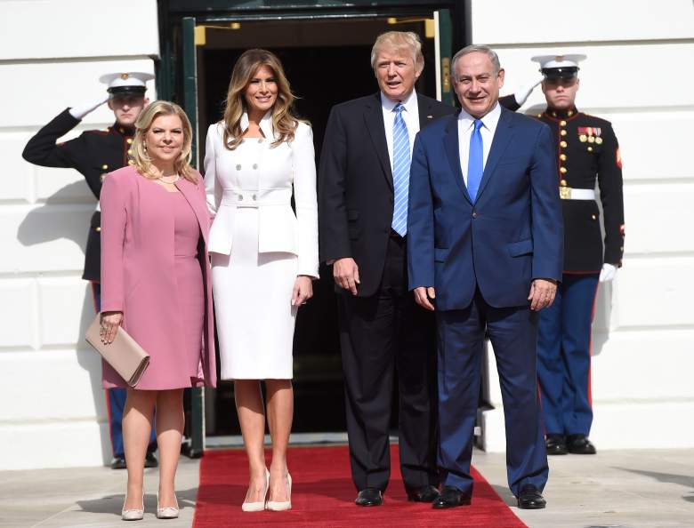 Benjamin Netanyahu Trump, Benjamin Netanyahu Trump visit, Benjamin Netanyahu wife Donald Trump
