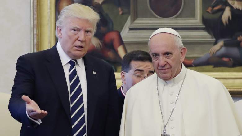 Donald Trump Pope Francis video, Donald Trump Pope Francis meeting, Donald Trump Pope Francis