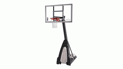 spalding the beast portable basketball hoop