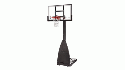 spalding pro tek portable basketball hoop system