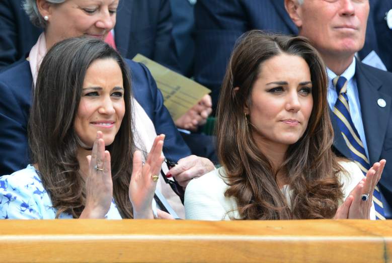 Pippa and Kate Middleton at Wimbledon