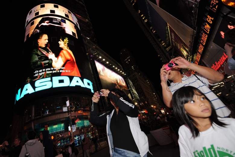 Nasdaq, stocks, Times Square