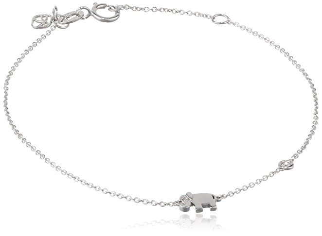 elephant bracelet, silver elephant, elephant jewelry