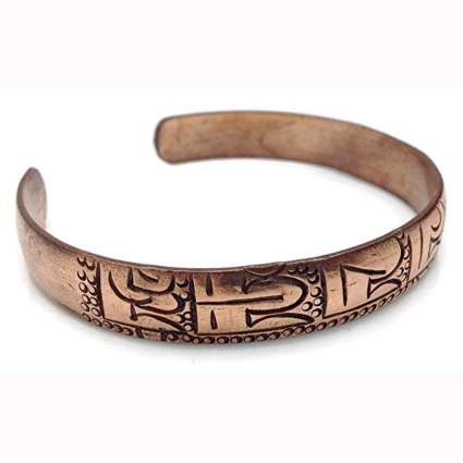 tibetan copper healing bracelet