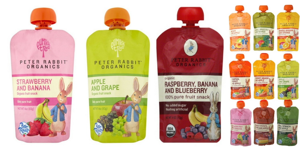 baby fruit puree pouches
