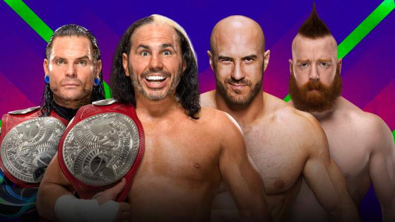 Extreme Rules cesaro sheamus, Extreme Rules cesaro sheamus hardy boyz match, the hardy boyz cesaro and sheamus match