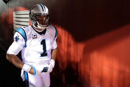WATCH: Cam Newton Takes Huge Hit, Scuffle Breaks Out After