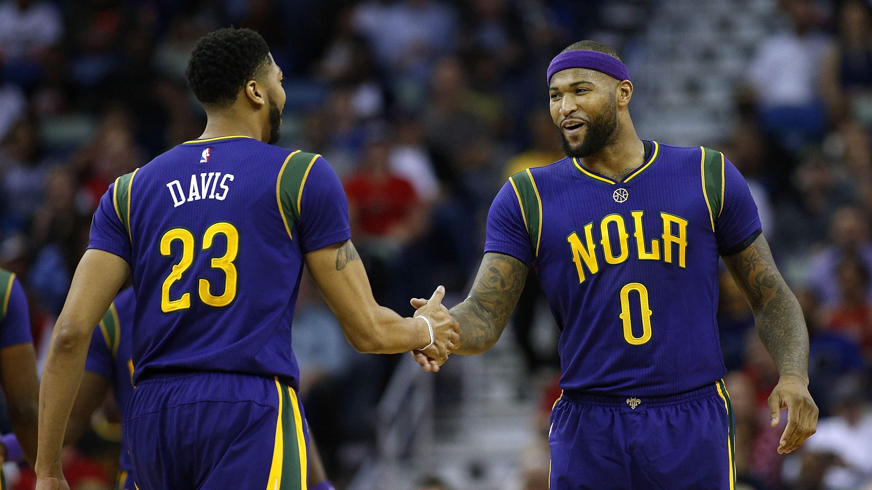 DeMarcus Cousins & Anthony Davis Stats With New Orleans Pelicans