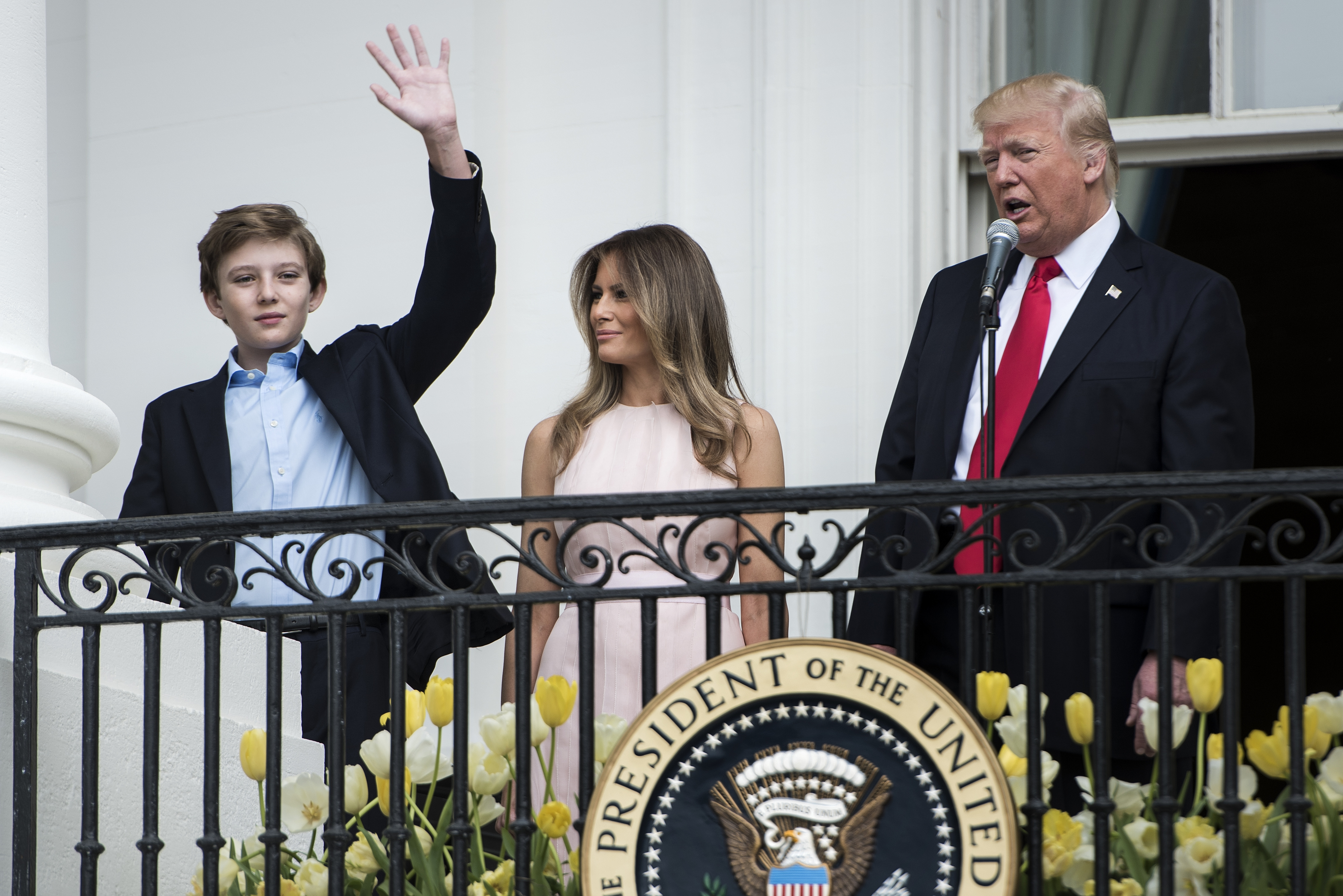 Barron Trump’s Height: How Tall Is The First Son? | Heavy.com