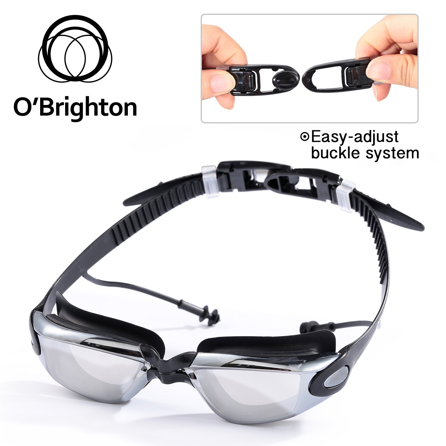 BeEased Swim Goggles Anti Fog SAFE UV Optical ProtectionNo Leak 