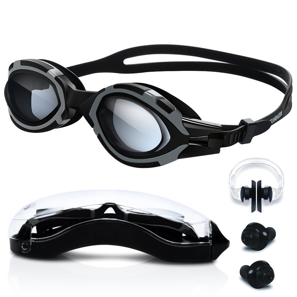 shaded swimming goggles