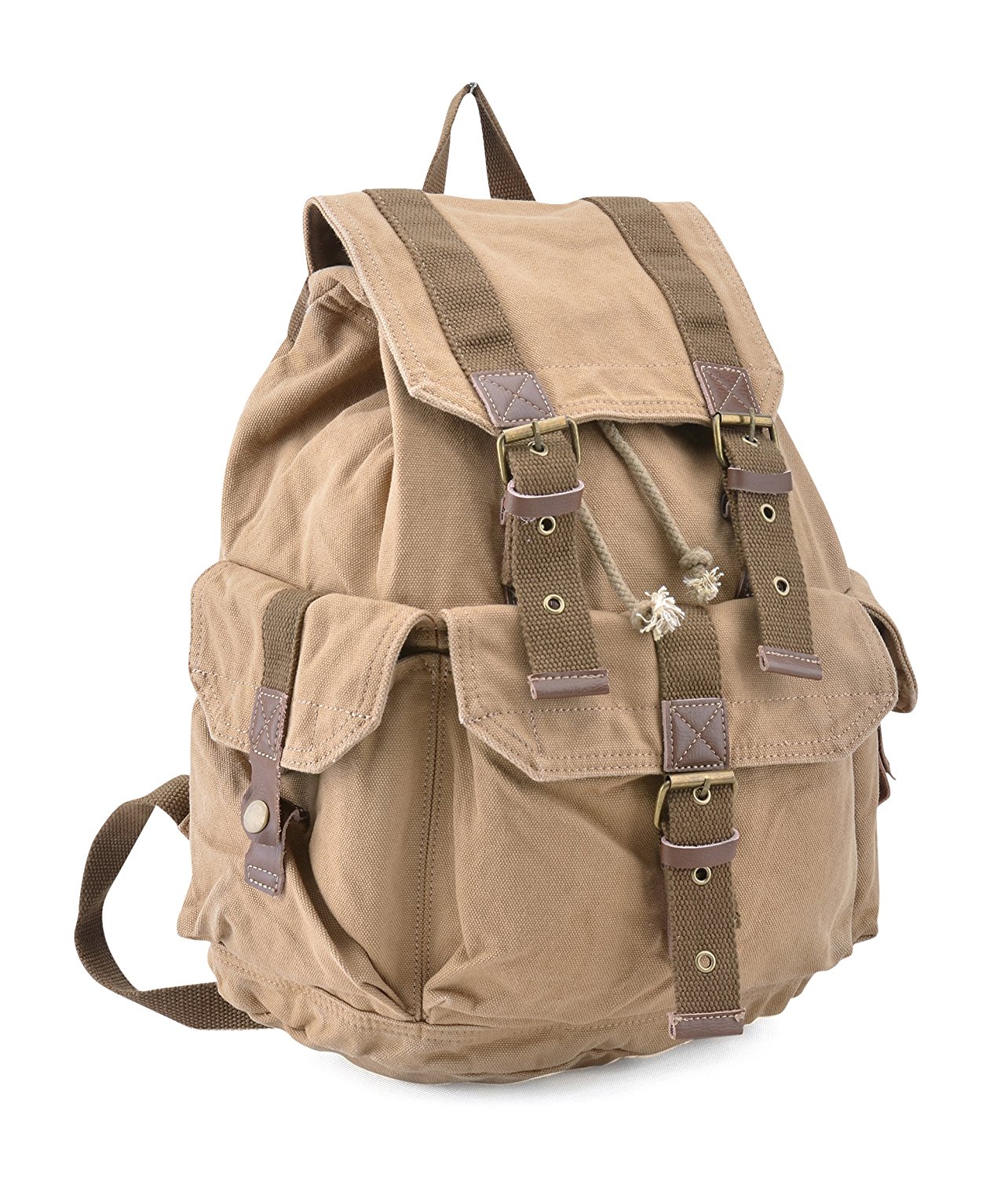 small canvas rucksack