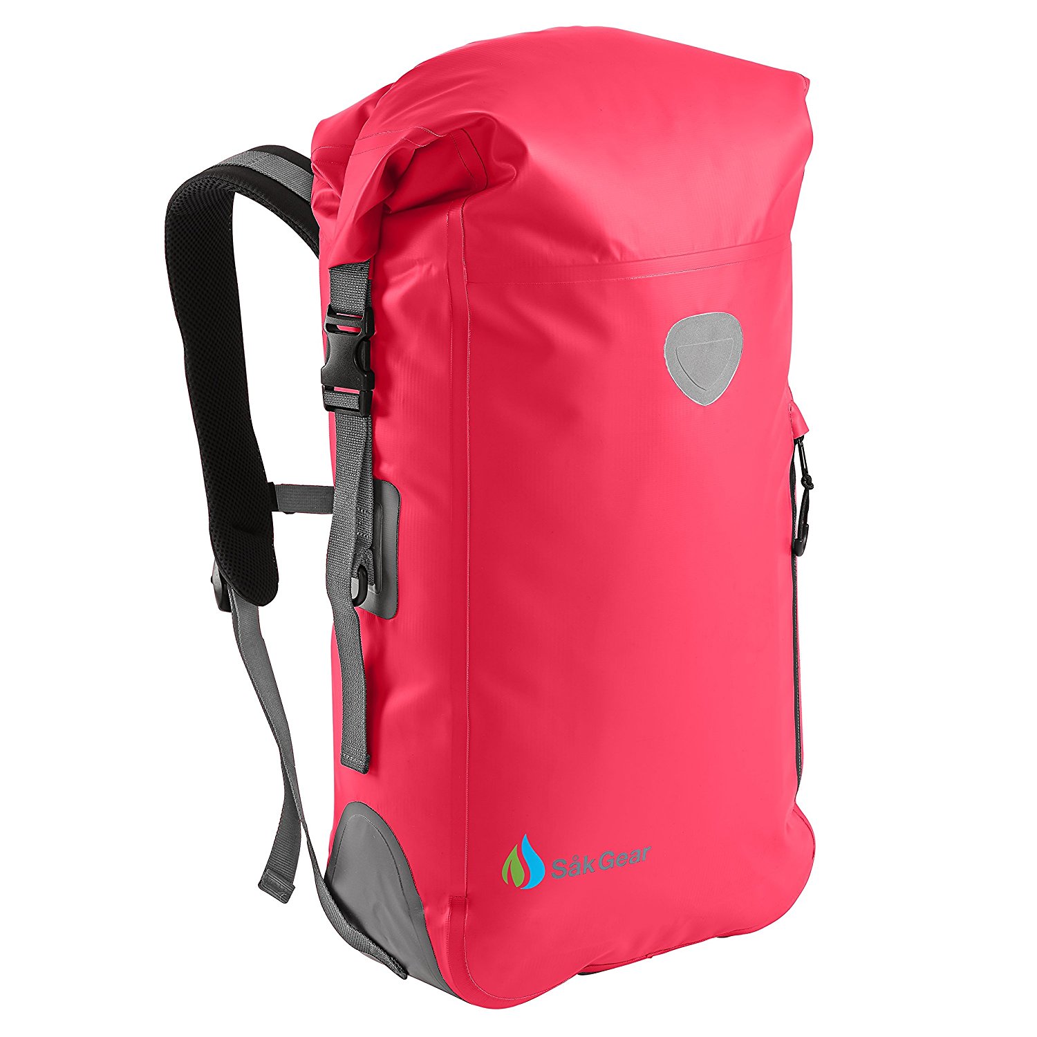 waterproof backpack hiking, sak gear, roll top