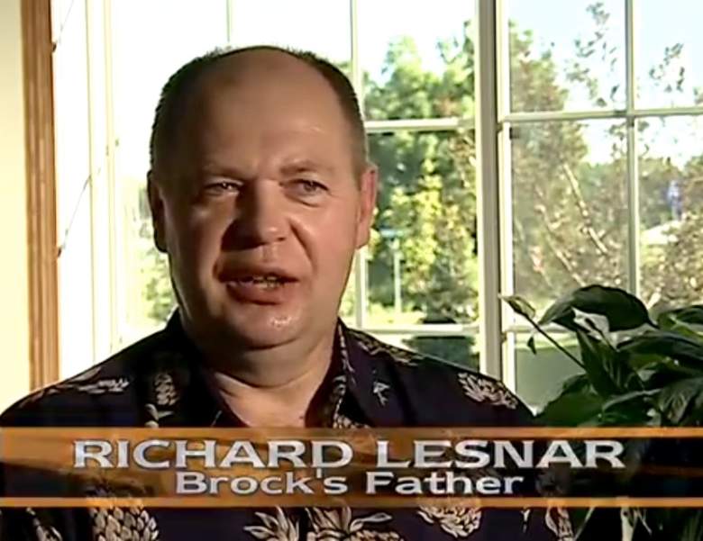 Brock Lesnar Father, Richard Lesnar brock, Brock Lesnar dad