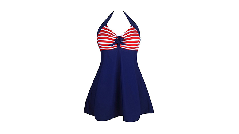 fourth of july outfits, 4th of july outfits, American flag swimsuit, American flag bathing suit, swim dress