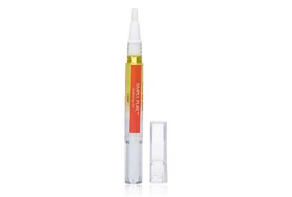 White and gold cuticle oil pen, bliss kiss, simply pure cuticle oil
