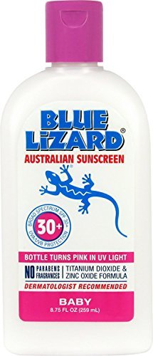 Blue Lizard Australian Sunscreen SPF 30+ Baby, sunscreen for babies, best sunscreen for babies, safe sunscreen for babies, natural sunscreen for babies