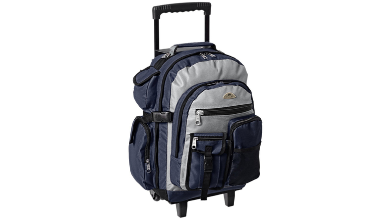 everest deluxe wheeled backpack