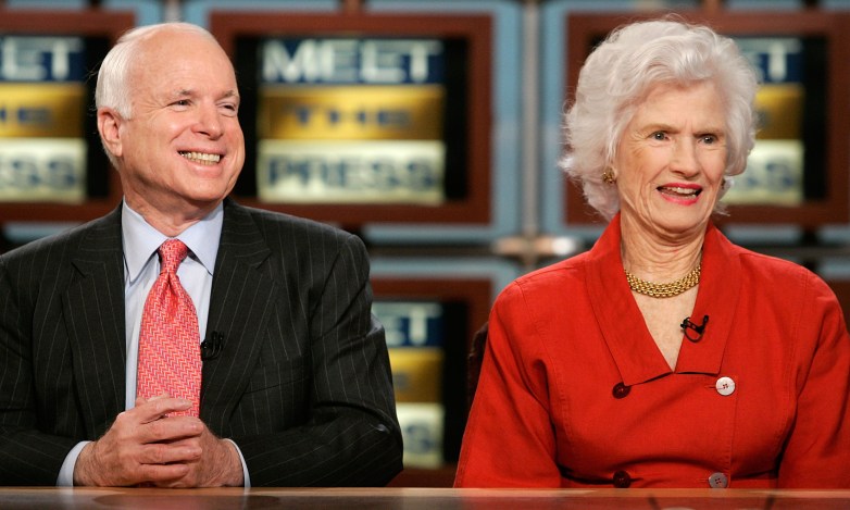 John McCain mom, John McCain parents, John McCain mom age, Roberta McCain age