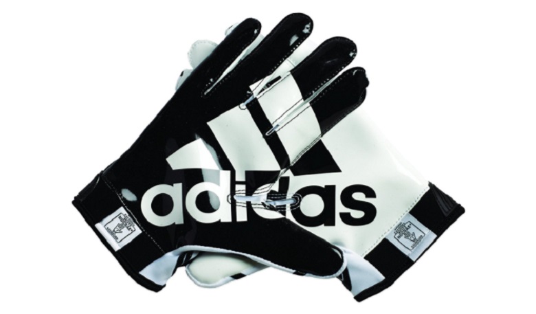 youth football gloves adidas