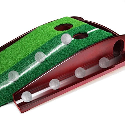 top best indoor putting greens mats with golf ball returns for home office use