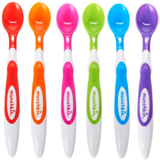 Munchkin Soft-Tip Infant Spoon, best baby feeding spoons, baby feeding spoons, best baby spoons, baby spoons, plastic baby spoons, soft-tip baby spoons, affordable baby spoons