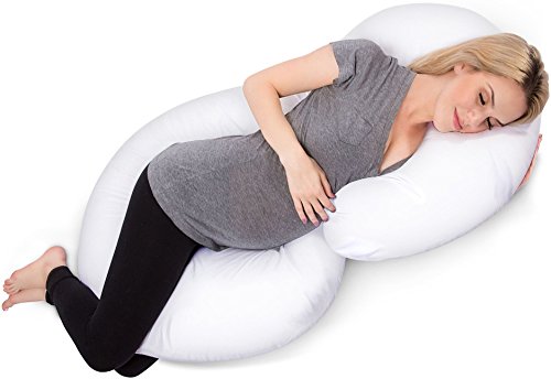 PharMeDoc Full Body Pregnancy Pillow (C-Shaped), c-shaped pregnancy pillow, pregnancy body pillow, best pregnancy body pillow, best maternity pillow, maternity pillow, maternity body pillow, affordable pregnancy pillow