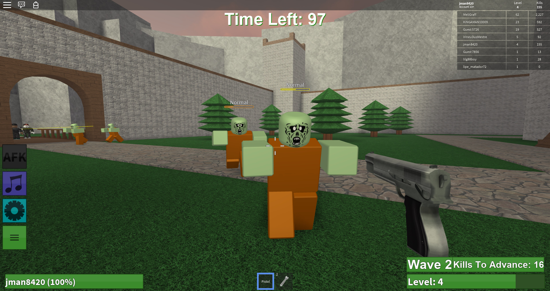 best shooter game in roblox