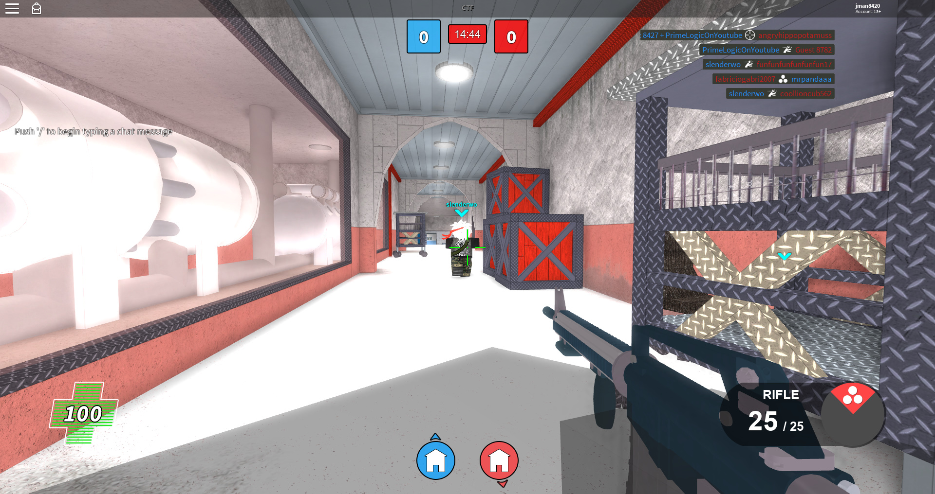 roblox fps games