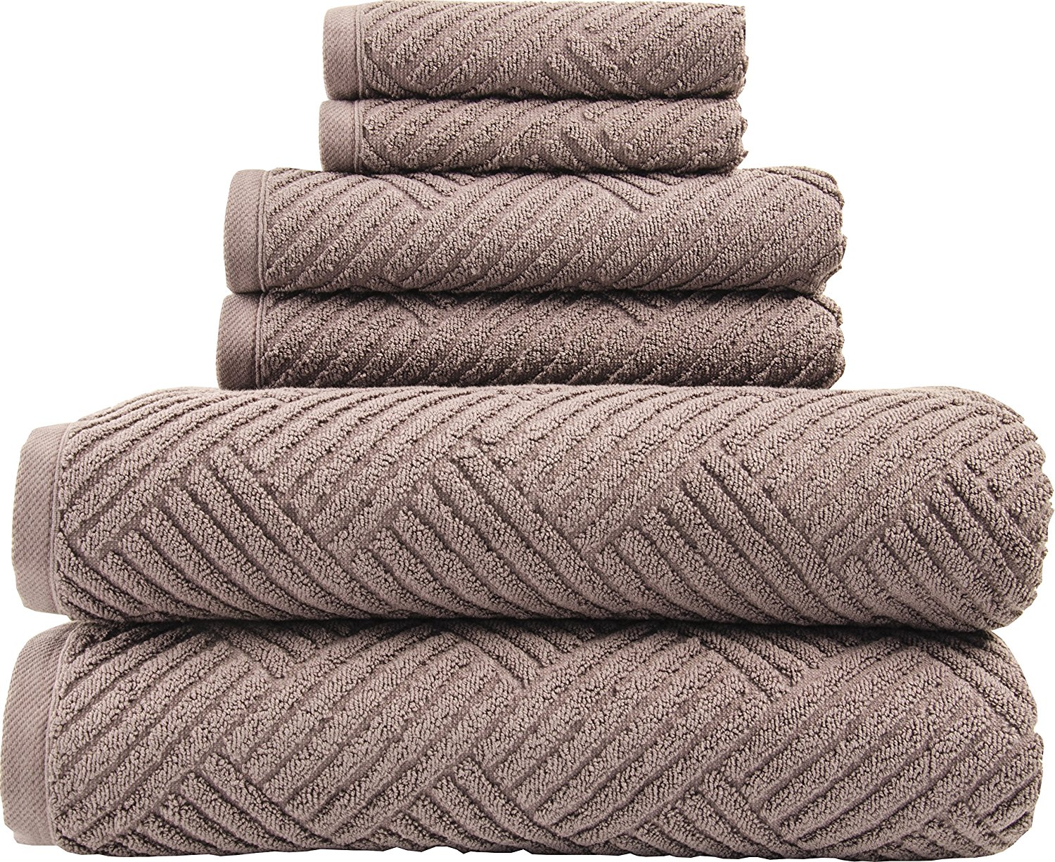 Smyrna Basket Weave Turkish Cotton Towel Set ?quality=65&strip=all