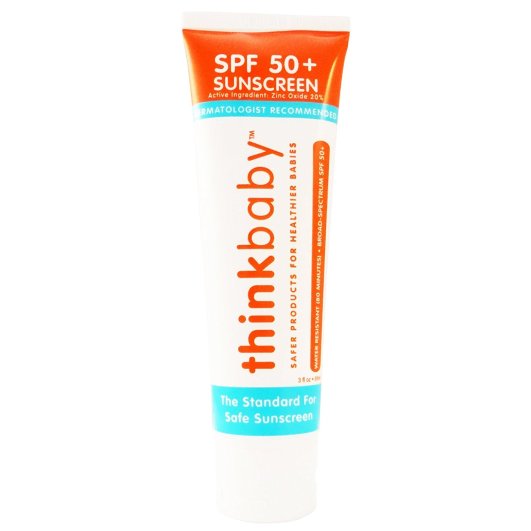 Thinkbaby Safe Sunscreen SPF 50+, best sunscreen for babies, sunscreen for babies, safe sunscreen for babies, natural sunscreen for babies