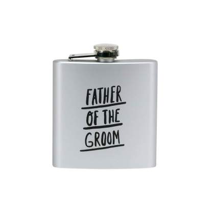 father of the groom flask