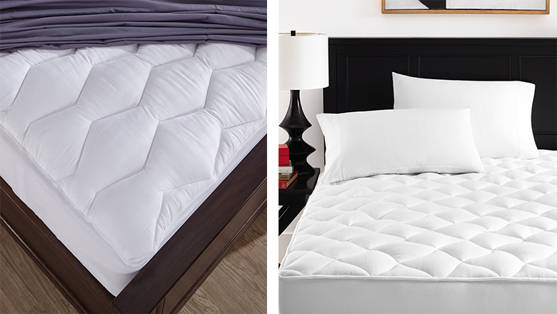 mattress pad with cooling fabric