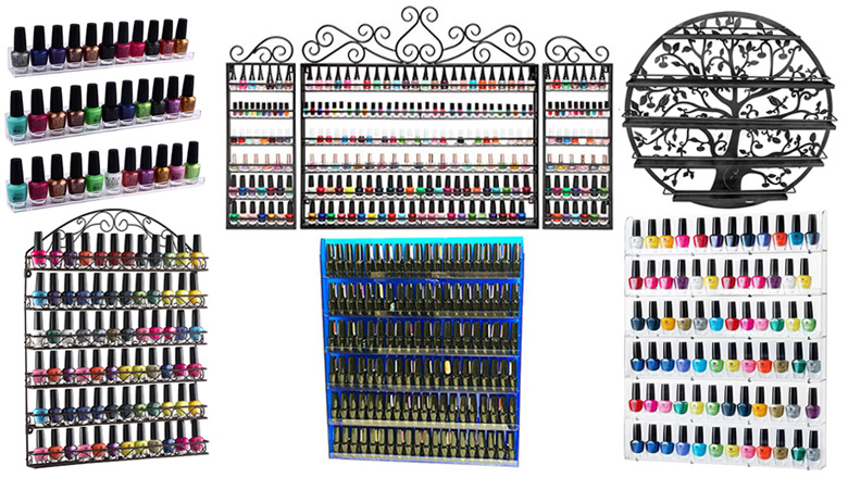 nail polish rack