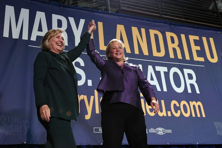 Mary Landrieu Hillary Clinton Senate Campaign 2014