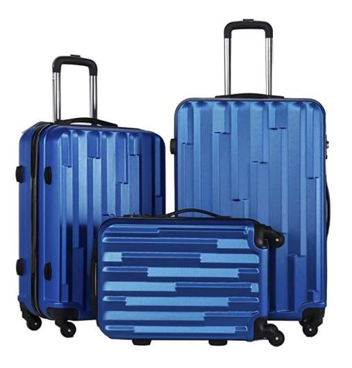 Coollife luggage set, best luggage set cheap, best affordable luggate set, cheap affordable luggage set