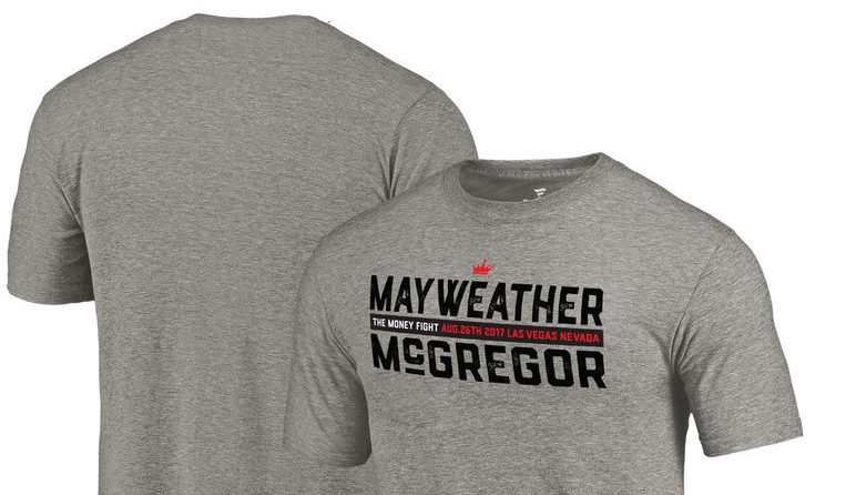 floyd mayweather vs conor mcgregor gear apparel shirts hats hoodies 2017
