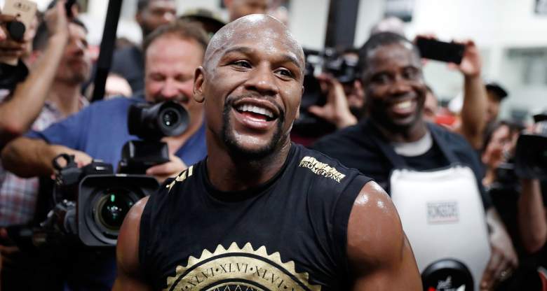 floyd mayweather, conor mcgregor, weigh in, weight, fight, boxing