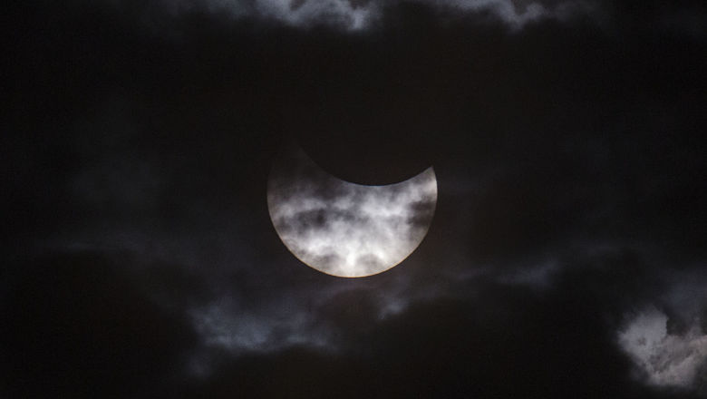 Solar eclipse Texas