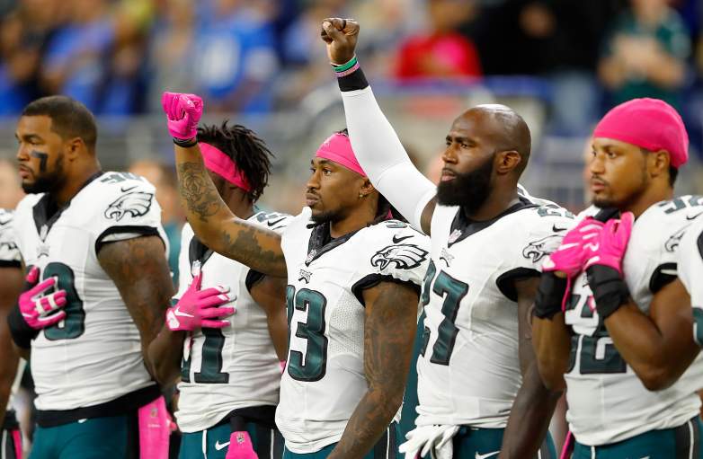 NFL anthem protests