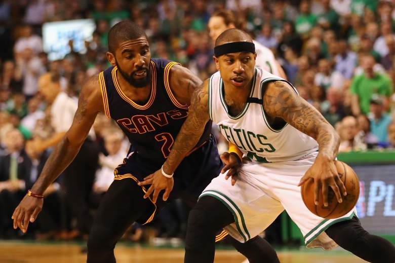 Kyrie Irving and Isaiah Thomas