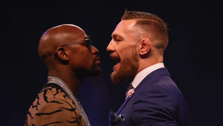 mayweather mcgregor weigh-in
