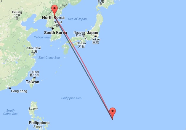 Guam Map: Where It Is Relative to North Korea | Heavy.com