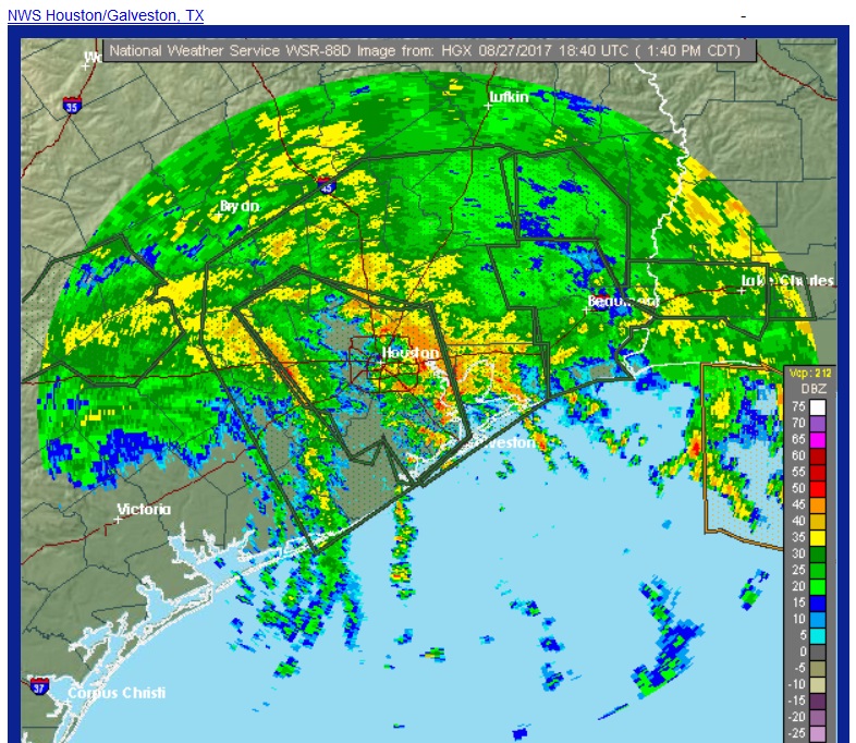 Houston Weather Forecast, Radar & Latest Floods Aug. 27 Update