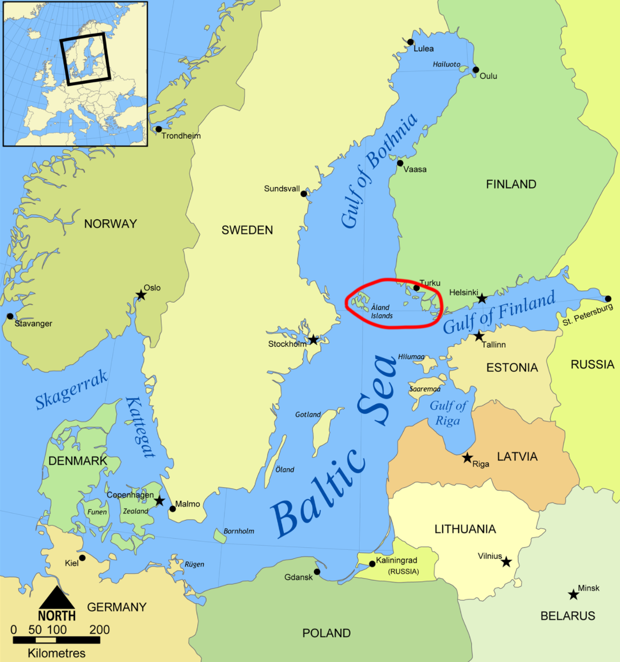 Turku Map: Where Is Finland City Located? | Heavy.com