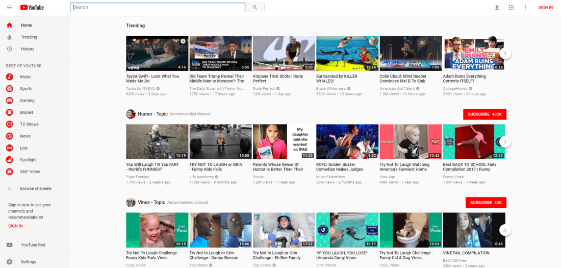 YouTube Layout Here's What People Think of the New Look