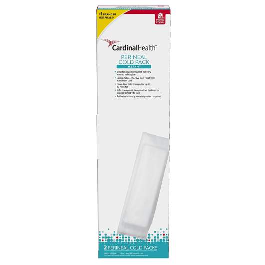 cardinal health perineal cold pack instant, instant cold pack, best perineal ice packs, perineal ice packs, cold packs, ice packs, postpartum ice packs