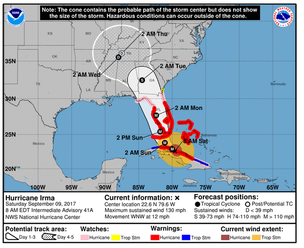 Orlando Irma Update: Hurricane Warning Issued in Orange County