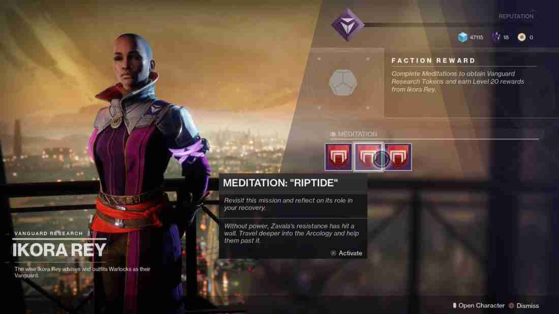 Destiny 2 How to Replay Story Missions