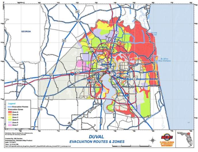 Myrtle Beach Evacuation Zones